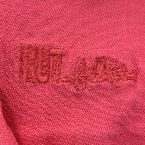 Jean jacket - coral / pink. - Picture 10 of 11